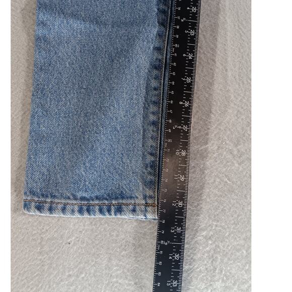 Vintage 90s Calvin Klein Jeans Women’s Size 4 High Rise Straight Leg USA Made - Picture 2 of 6